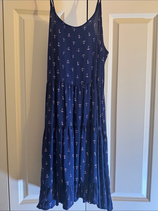 Charming Charlie Dresses & Skirts - Navy Anchor sundress